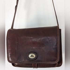 The Bridge Firenze 1969 Leather Shoulder Purse